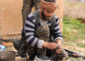 Kurdish fighter SDF YPG fighter, Rojava, Syrian Kurdistan