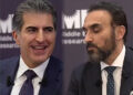 Nechirvan Barzani with Bilal Wahab MERI Forum 2026